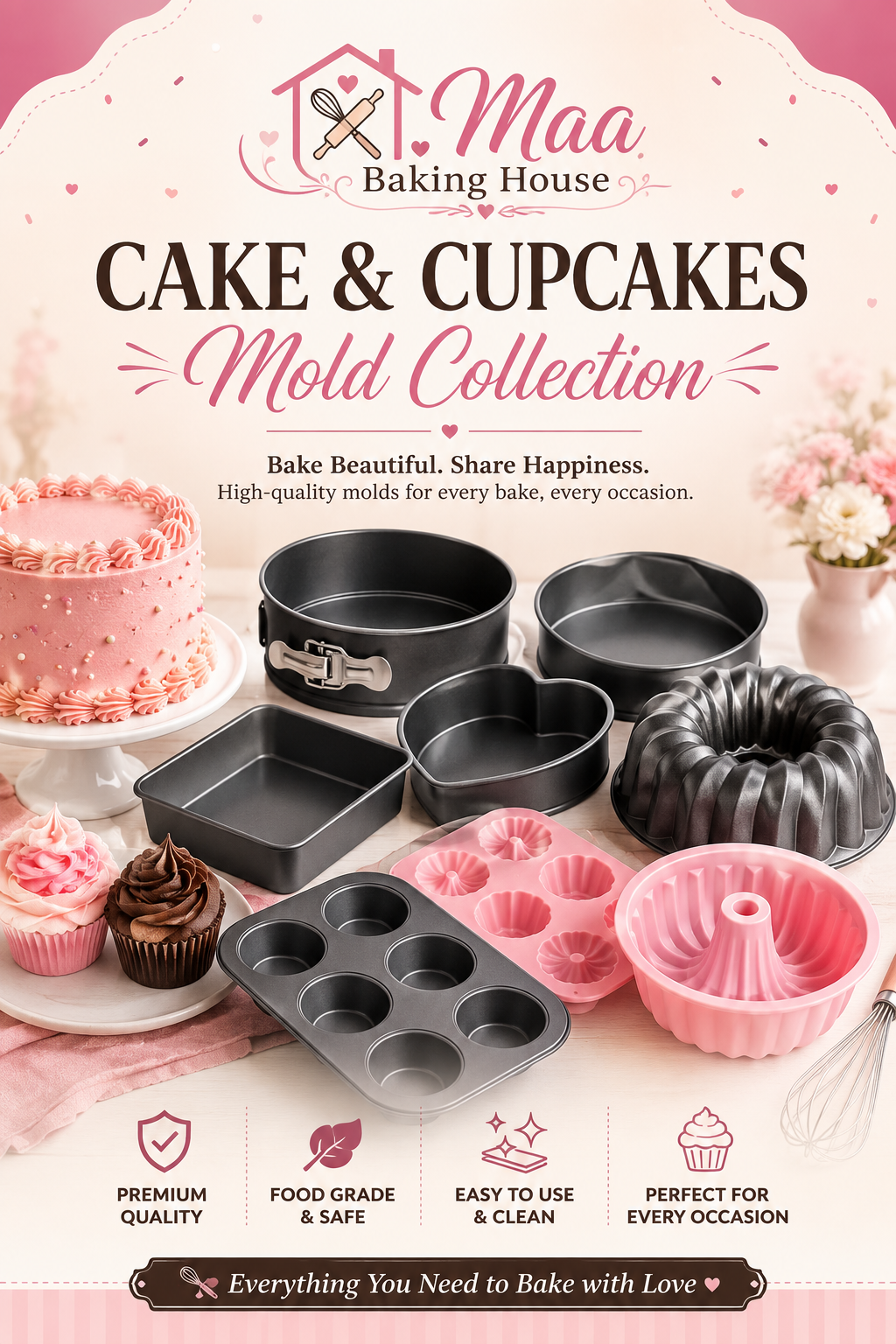 Cake & Cupcakes Mold