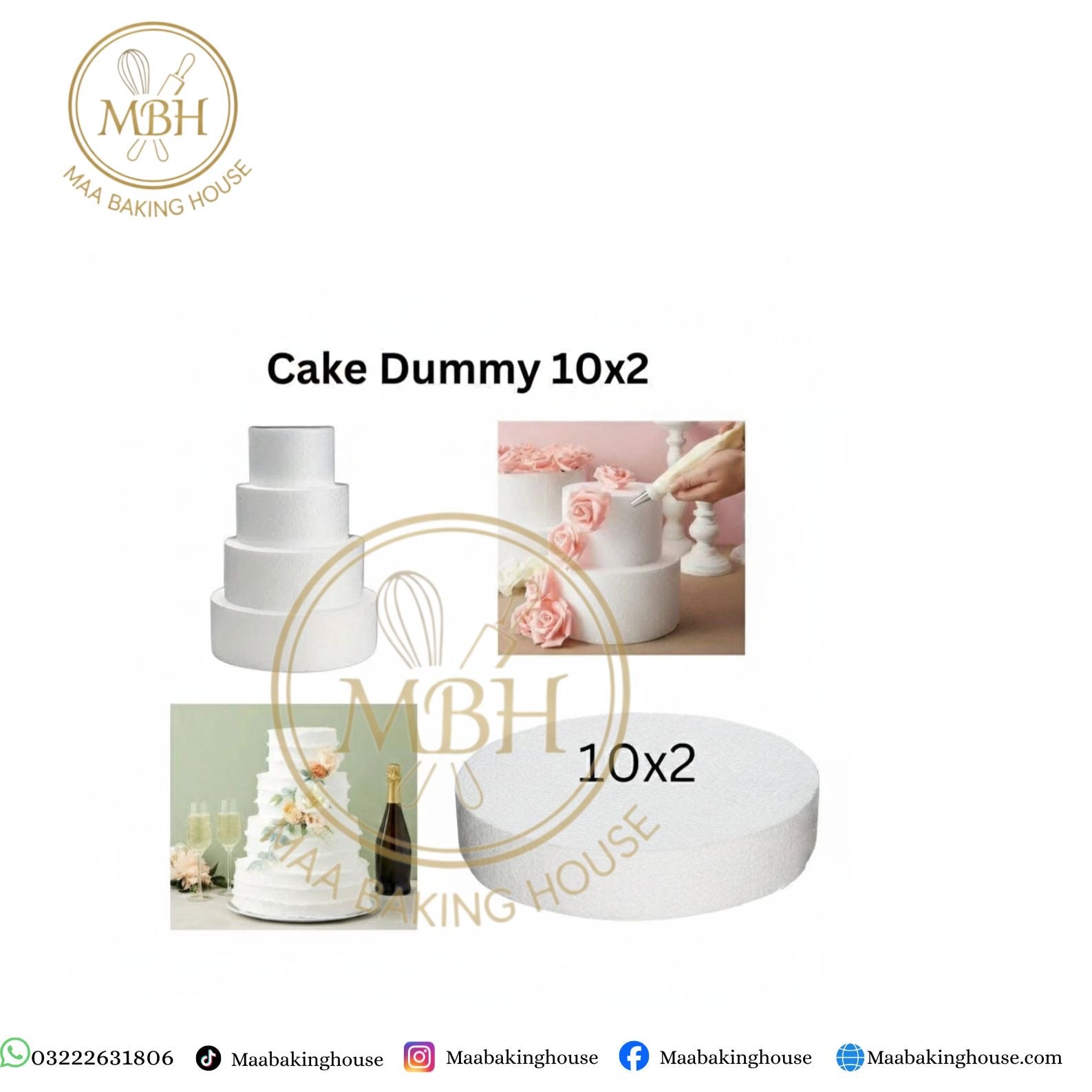 Cake Dummy 10x2