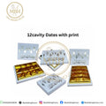 12 Cavity Dates Box with Print