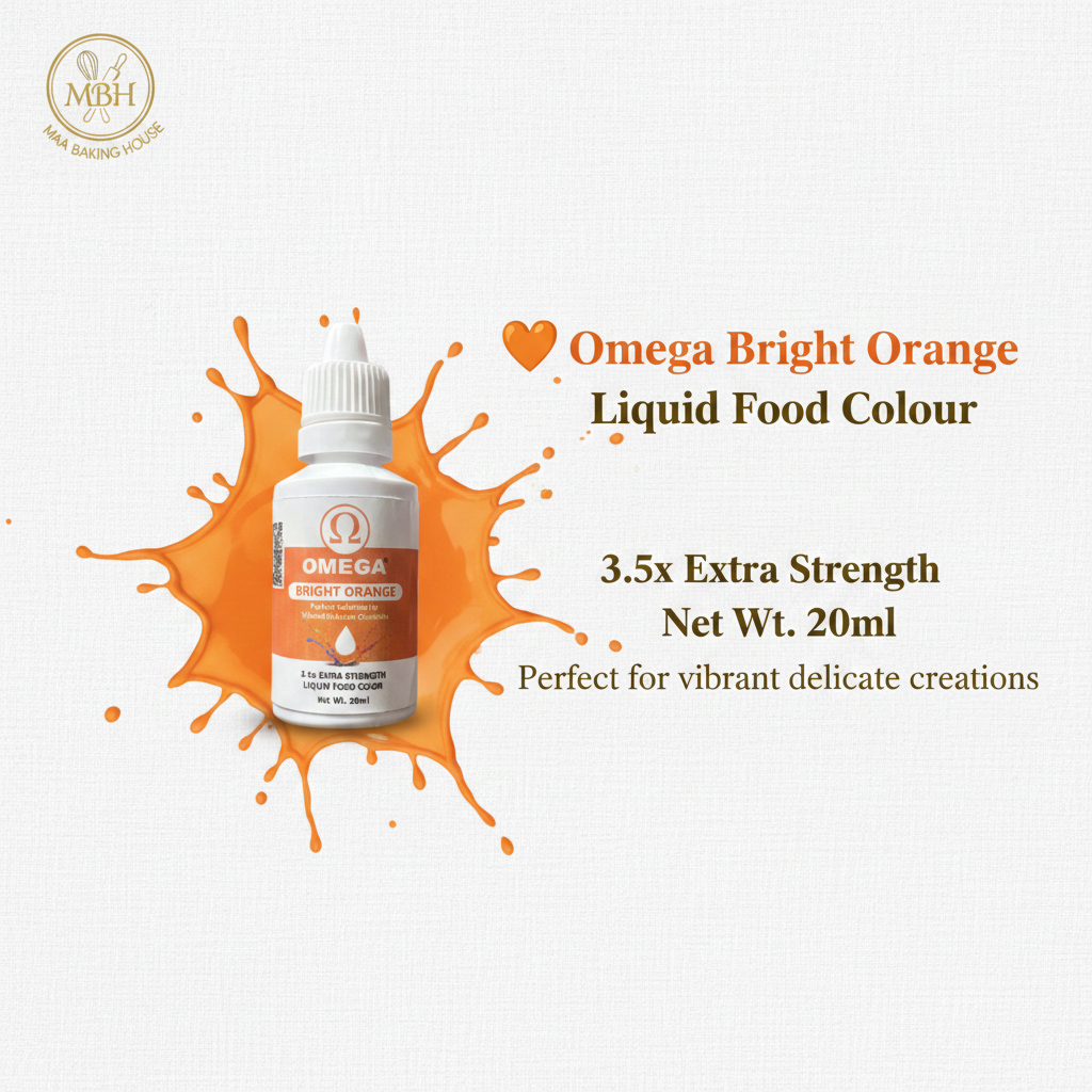 Omega Liquid Food Colour – 20ml
