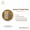Janamaz & Tasbeeh Fondant Stamp