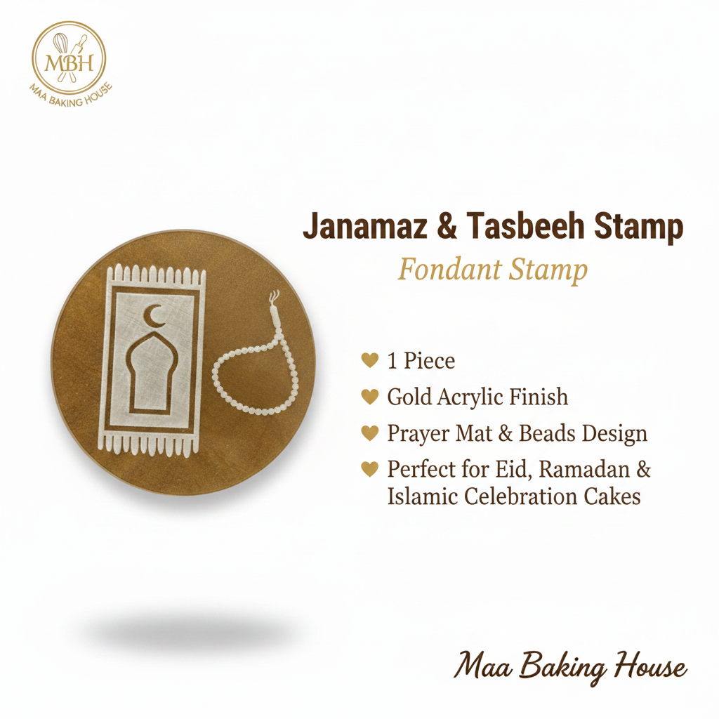 Janamaz & Tasbeeh Fondant Stamp