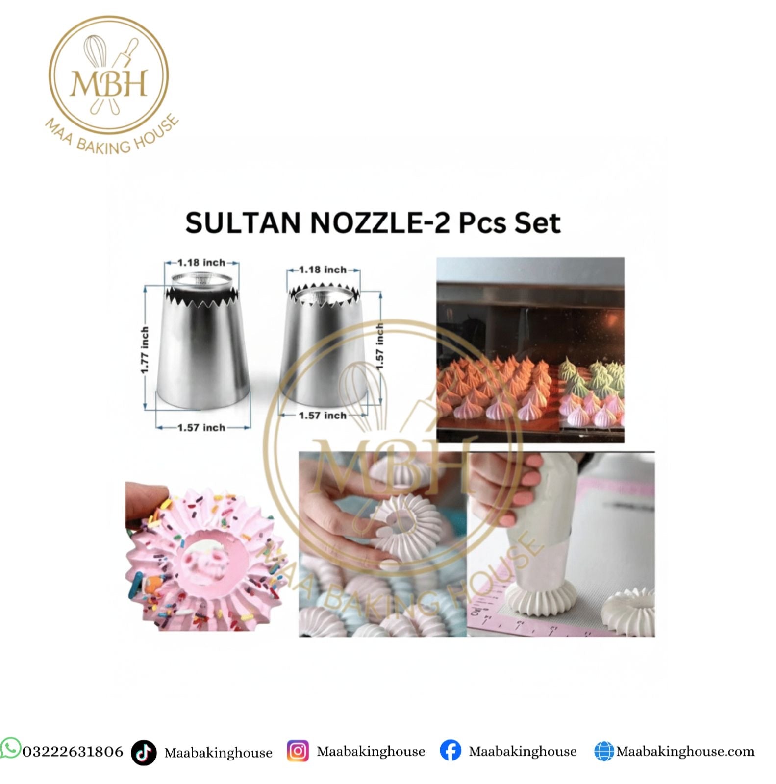 Sultan Nozzle - 2 Pcs Set
