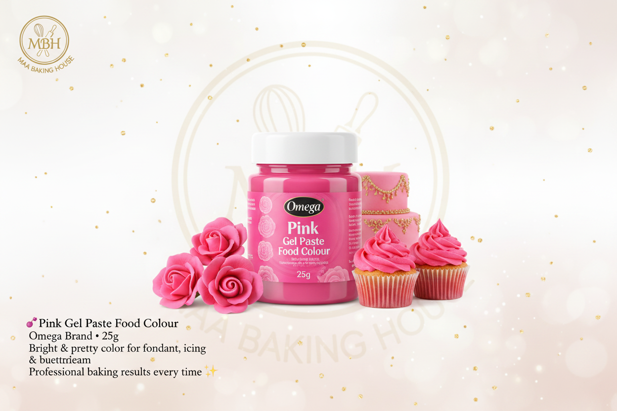Omega  Gel Paste FoodColour – 25g