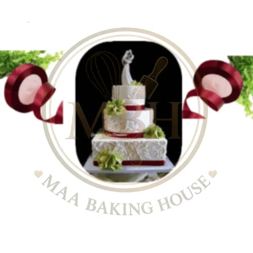 1/2inch Maroon Ribbon For Cake Decorations