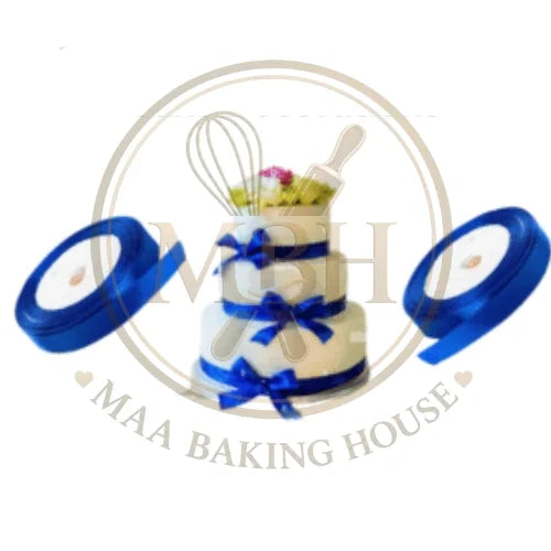 1/2inch Royal Blue Ribbon For Cake Decorations