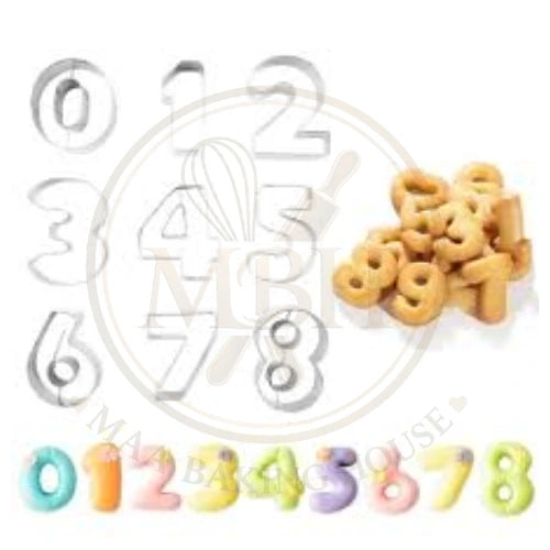 Small Number Cookie Cutter 0 TO 9