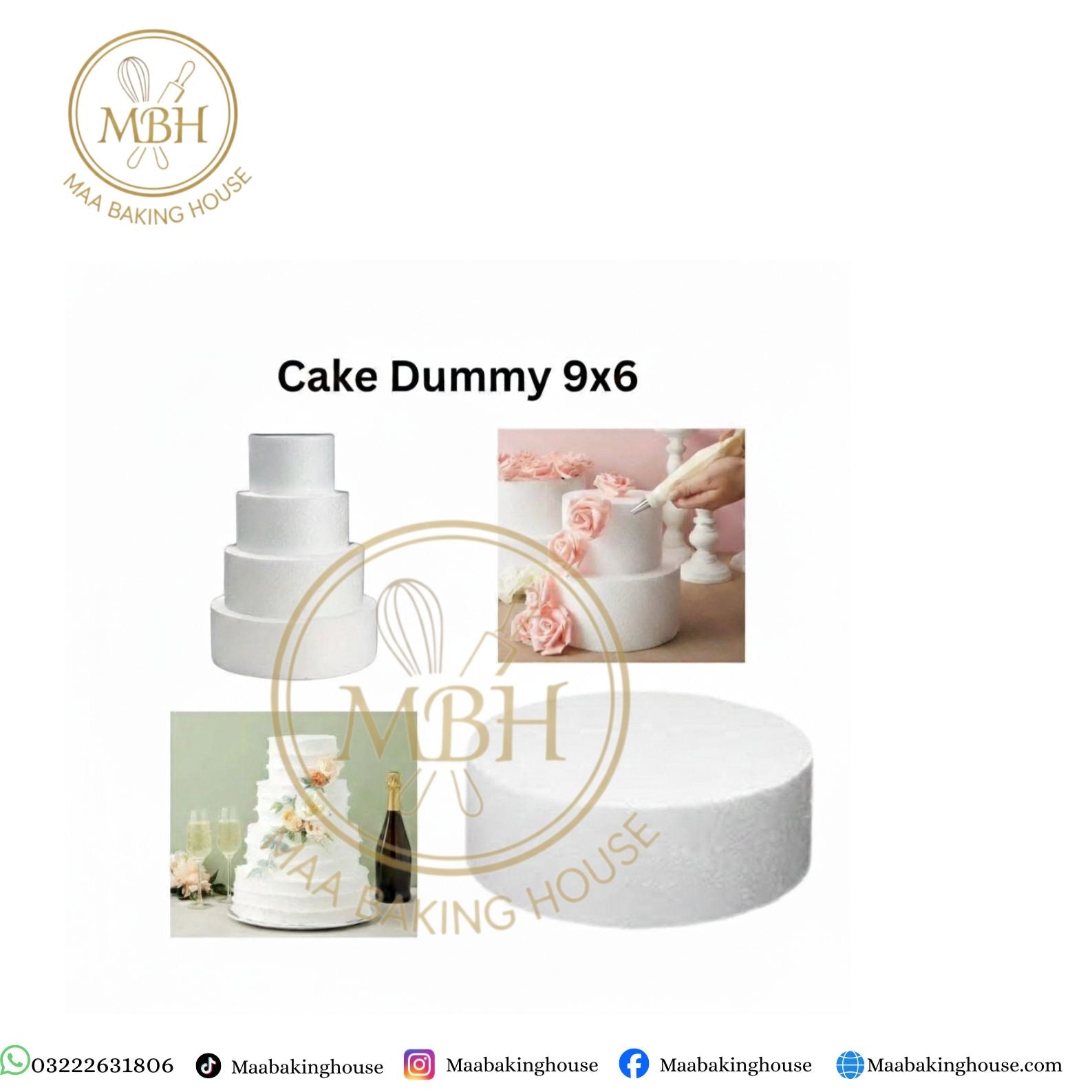 Cake Dummy 9x6
