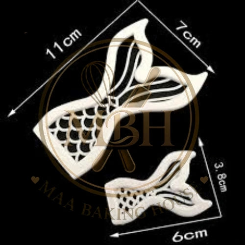 2PCS MERMAID TAIL CUTTER