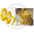 1/2 inch Yellow Ribbon For Cake Decorations