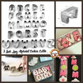 26PCS STEEL ALPHABET CUTTER SET