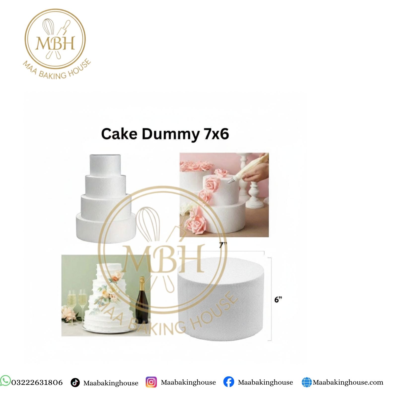Cake Dummy 7x6