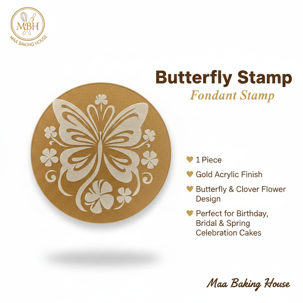 Butterfly Fondant Stamp