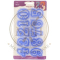 NUMBER FONDANT COOKIE CUTTER SET