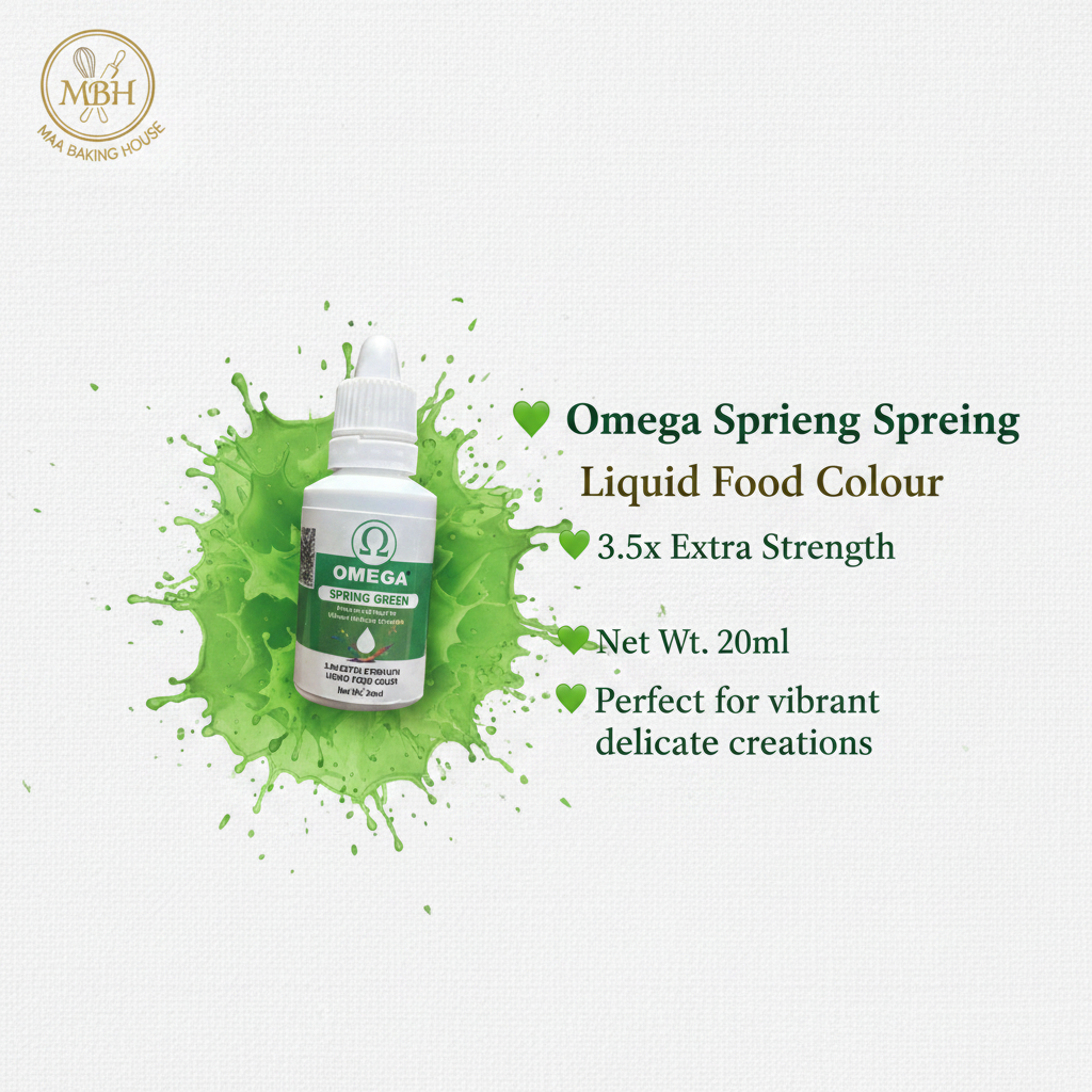 Omega Liquid Food Colour – 20ml