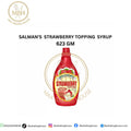 Salman's Strawberry Topping Syrup 623gm