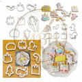 8PCS UNICORN COOKIE CUTTER
