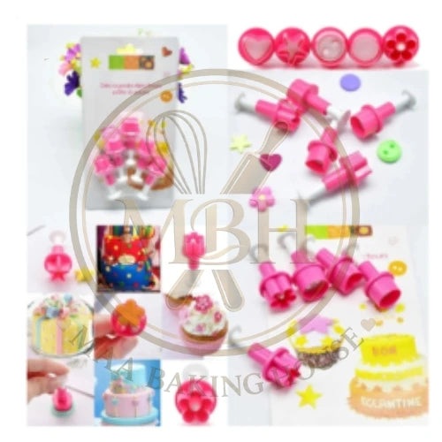 5PCS DIFFERENT SHAPES PLUNGER CUTTER