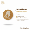 Ja Pakistan Fondant Stamp
