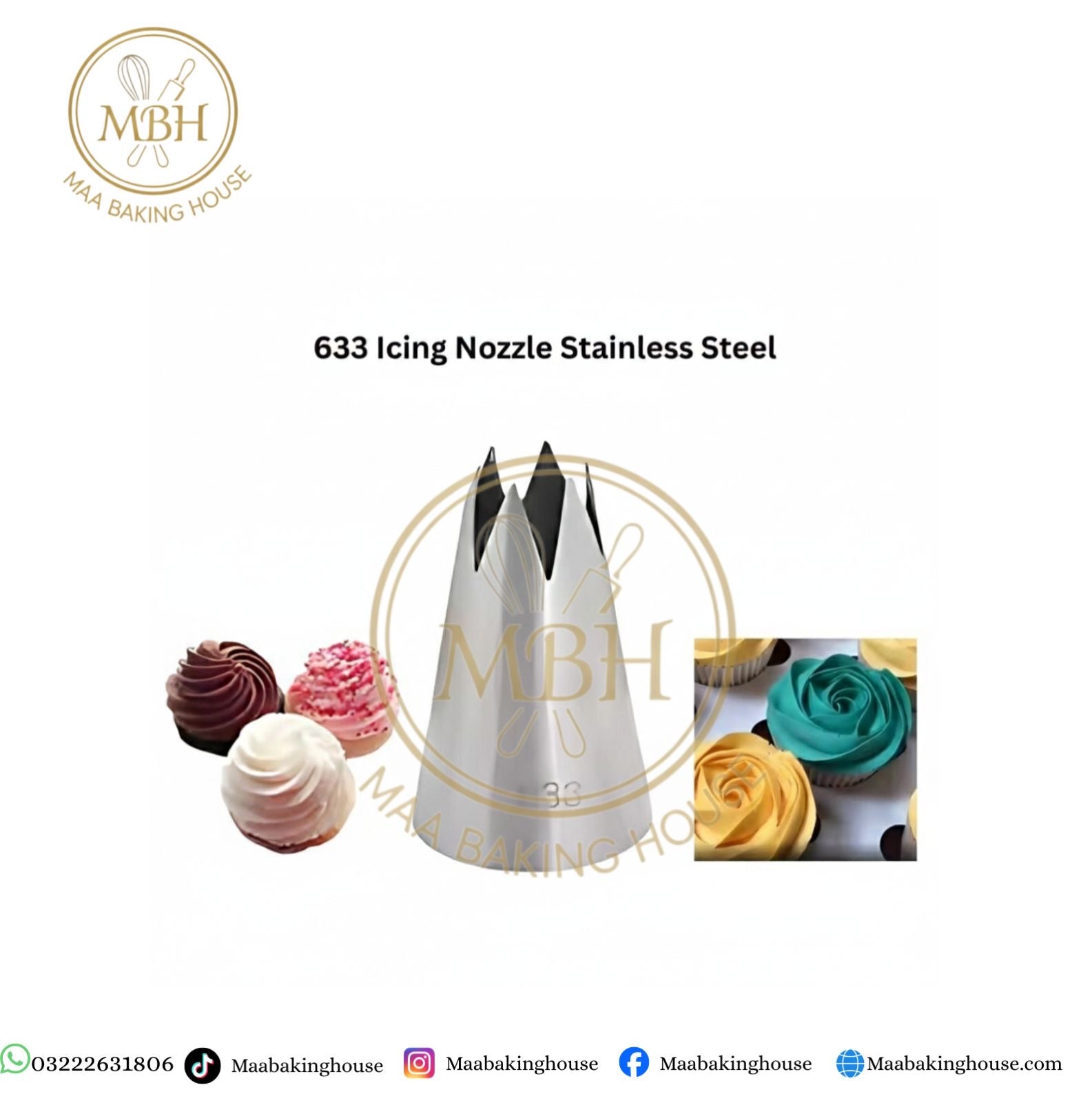 633 Icing Nozzle Stainless Steel