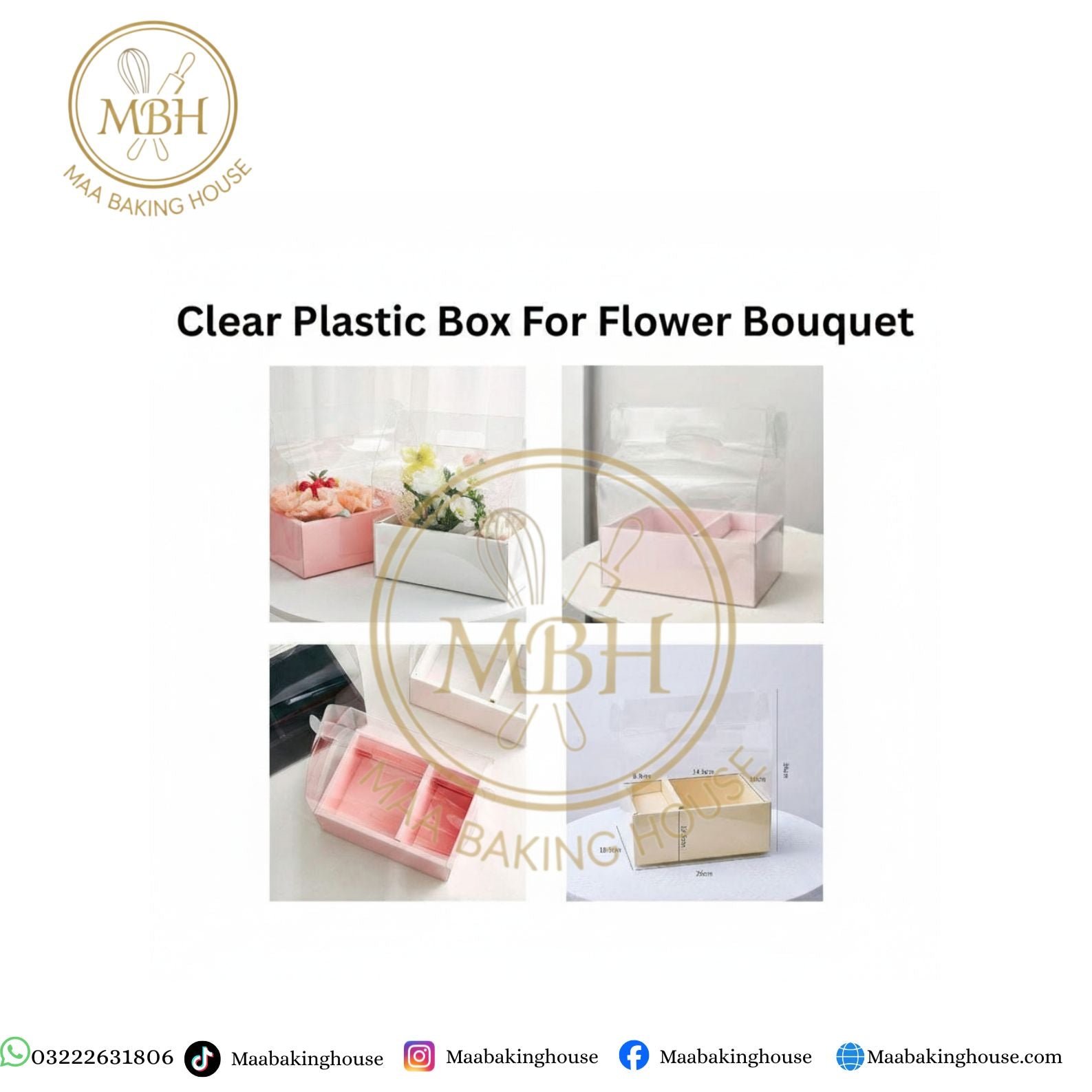 Clear Plastic Box For Flower Bouquet