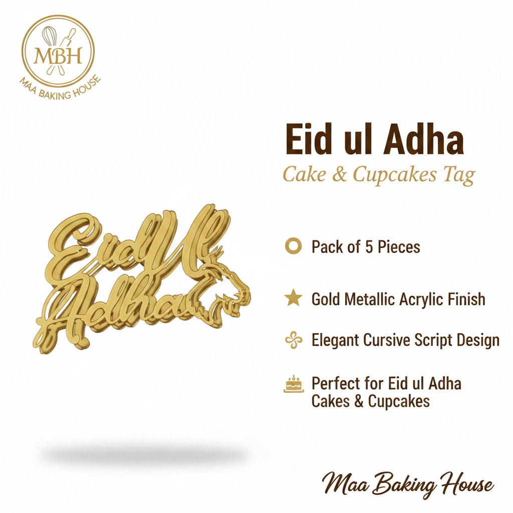 Eid ul Adha Cake & Cupcakes Tag