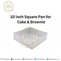 10 Inch Square Pan for Cake & Brownie