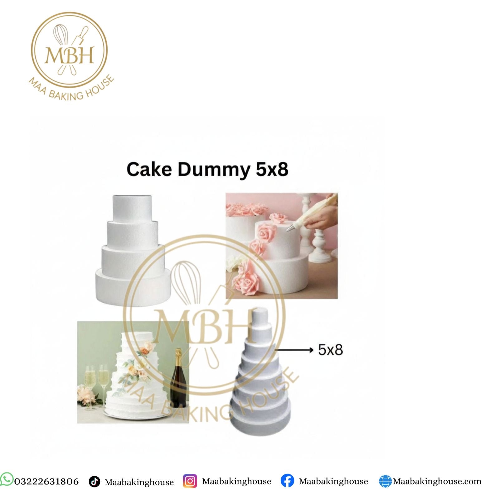 Cake Dummy 5x8