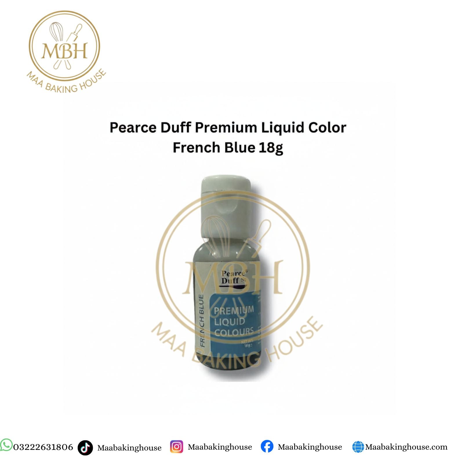Pearce Duff Premium Liquid Color - French Blue 18g