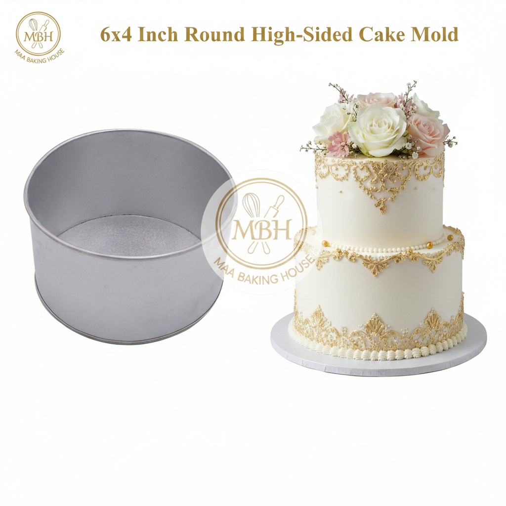 6x4 Inch Round Cake Mold - MBH Branded