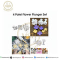 4 Petal Flower Plunger Set