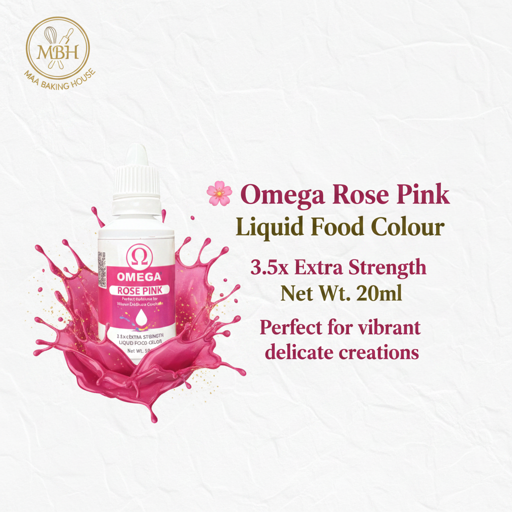 Omega Liquid Food Colour – 20ml