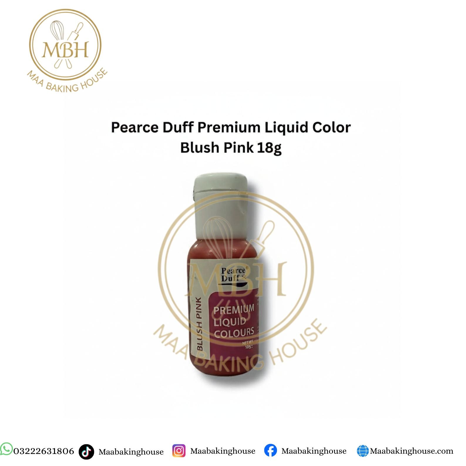 Pearce Duff Premium Liquid Color - Blush Pink 18g
