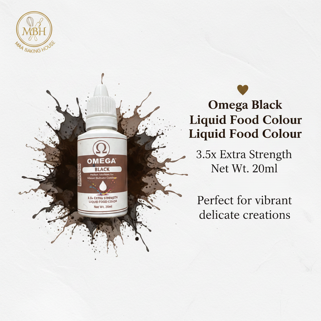 Omega Liquid Food Colour – 20ml