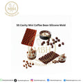 55 Cavity Mini Coffee Bean Silicone Mold