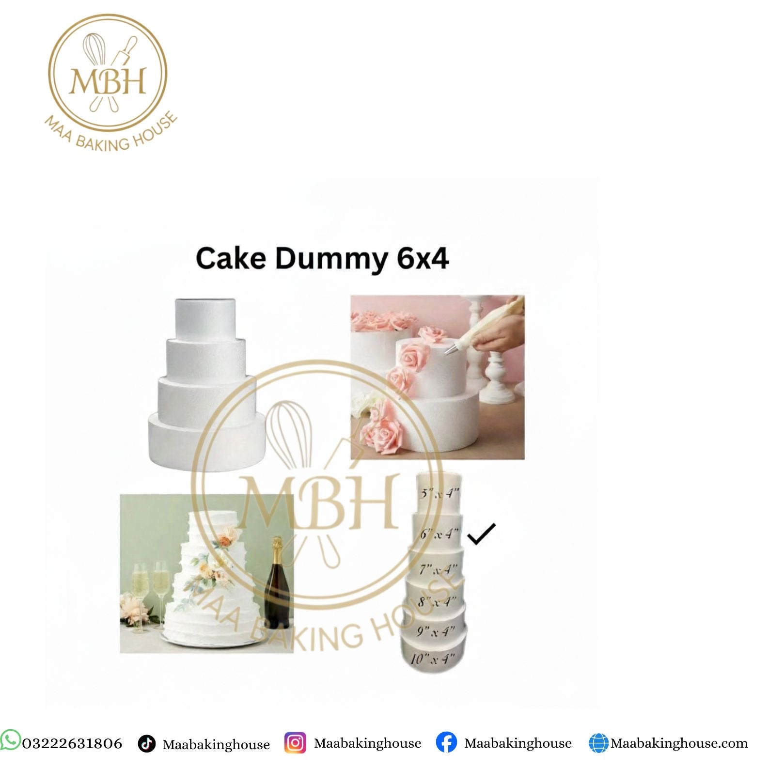 Cake Dummy 6x4