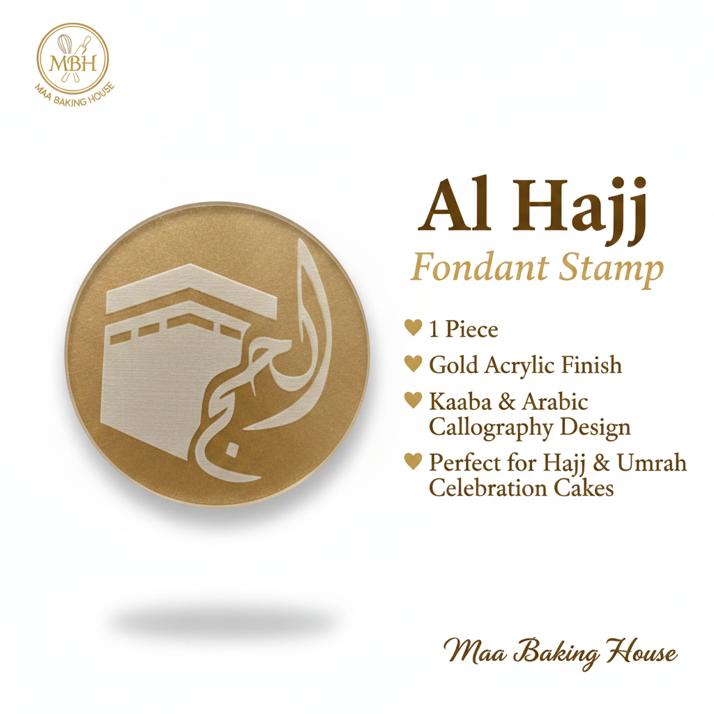 Al Hajj Fondant Stamp