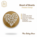 Heart of Hearts Fondant Stamp