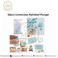 26pcs Lowercase Alphabet Plunger