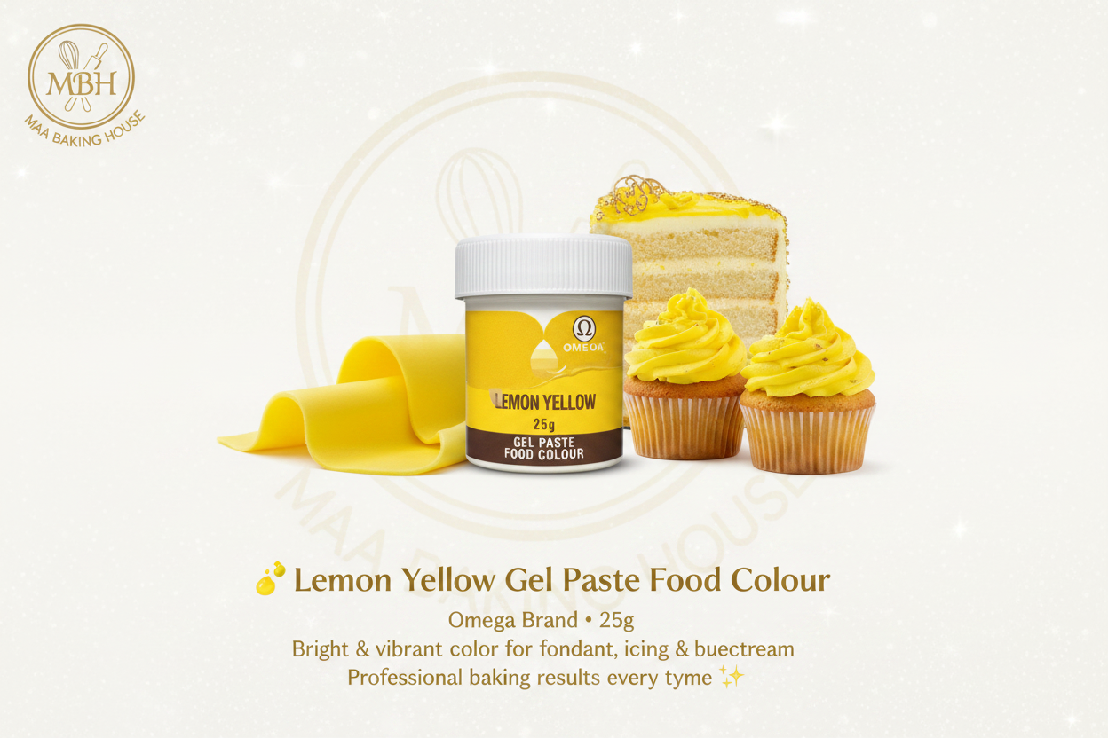 Omega  Gel Paste FoodColour – 25g