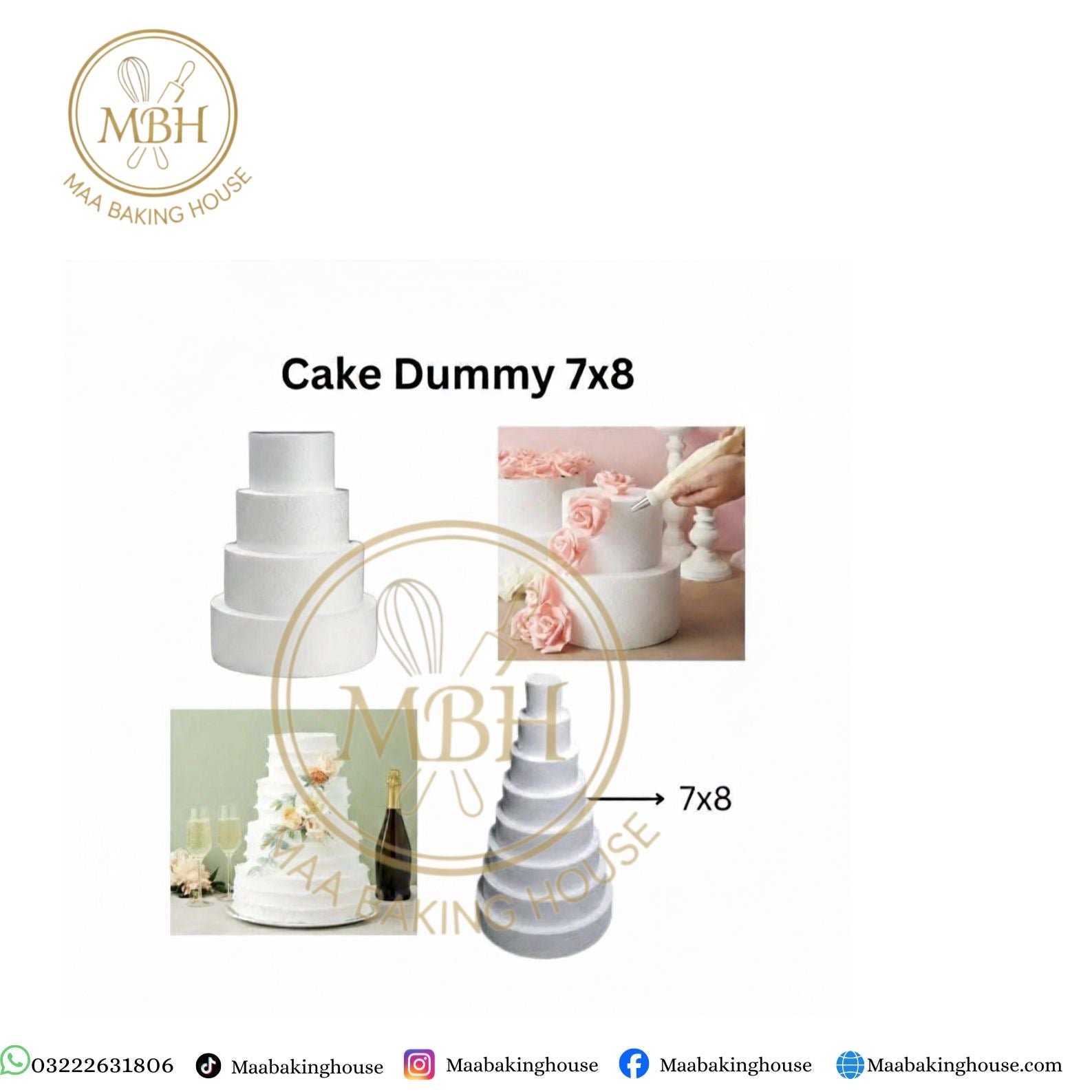 Cake Dummy 7x8