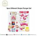 5pcs Different Shape Plunger Set
