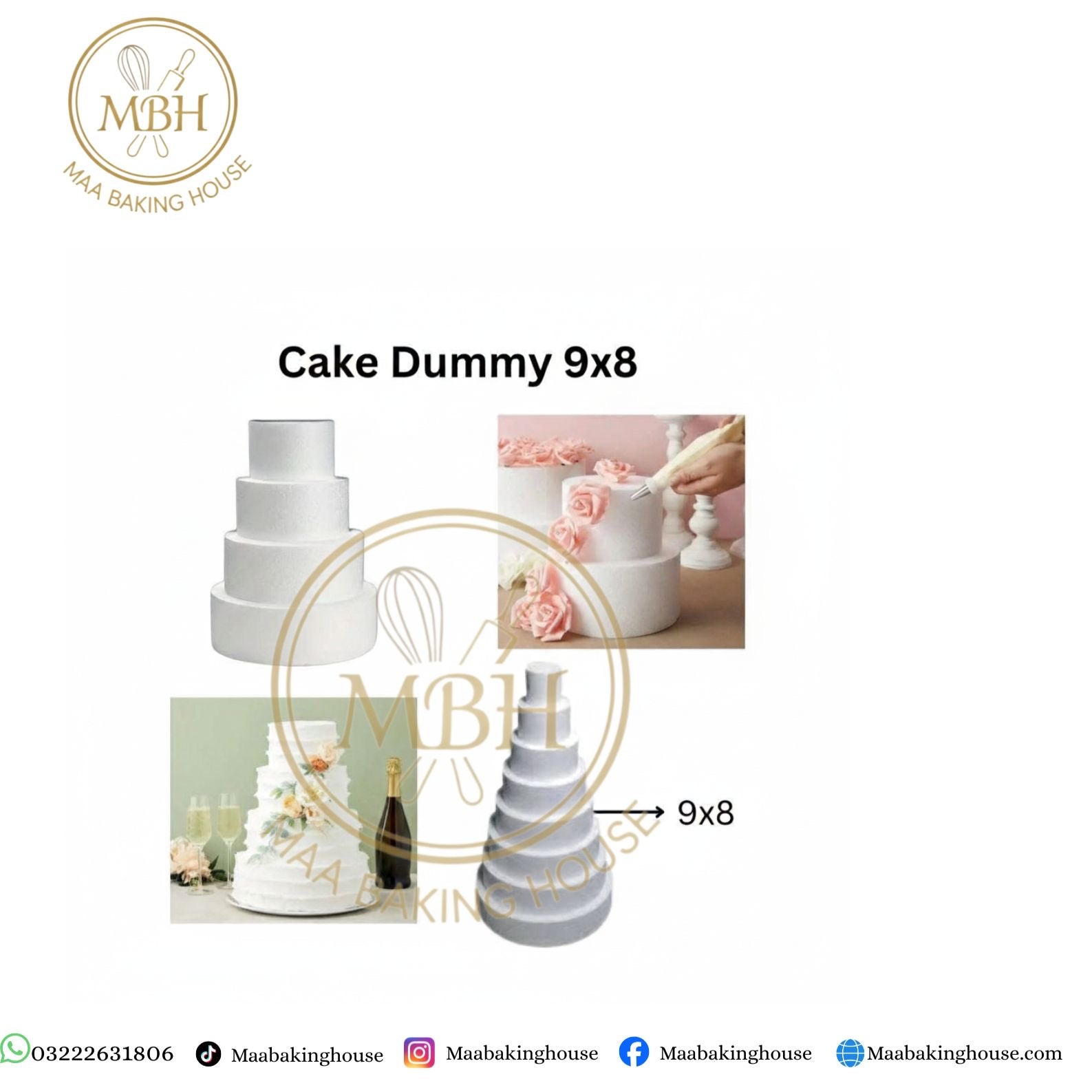 Cake Dummy 9x8