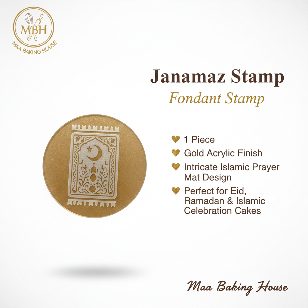Janamaz Fondant Stamp
