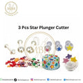 3 Pcs Star Plunger Cutter