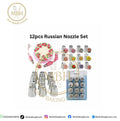 12pcs Russian Nozzle Set