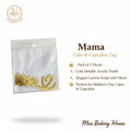 Mama Heart Cake & Cupcakes Tag