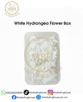 White Hydrangea Flower Box
