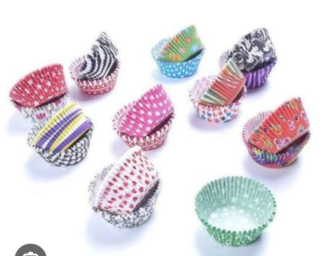 Assorted Printed Cupcake Liners