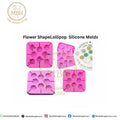 Flower Shape Lollipop Silicone Molds